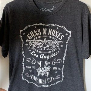 Vintage guns and roses band tee